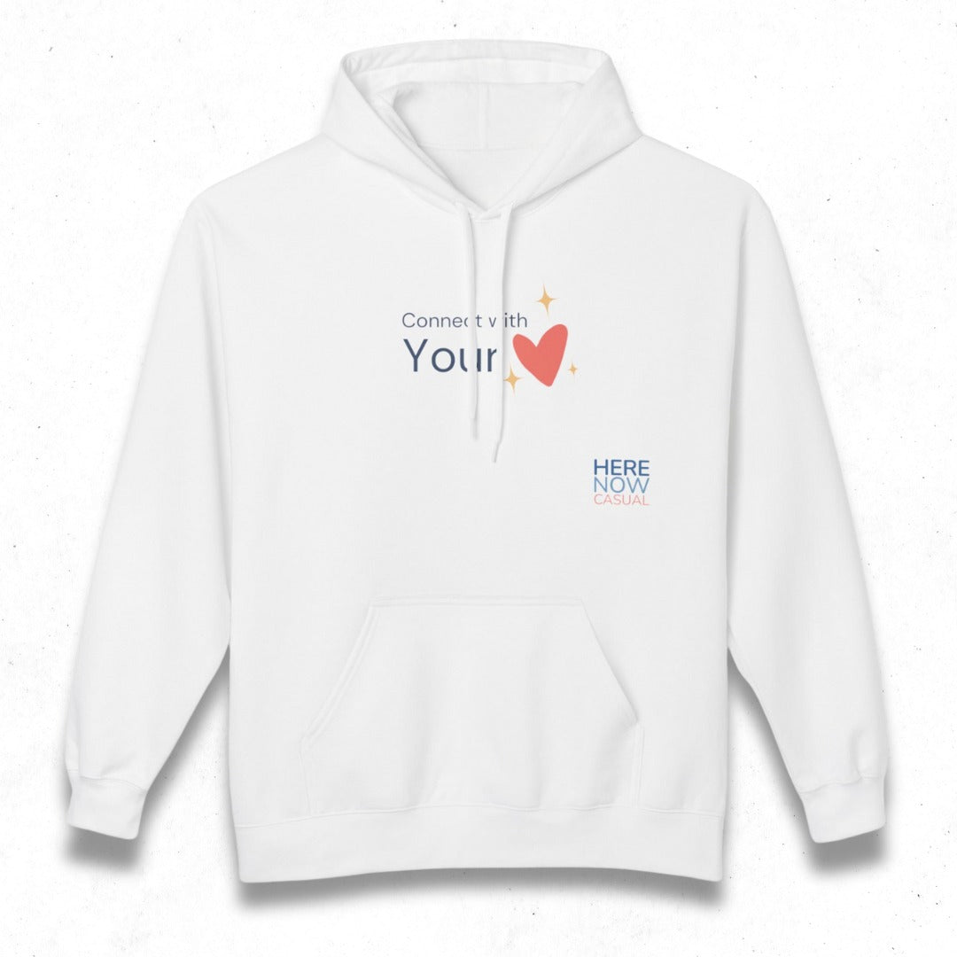Connect with Your Heart | Fleece Hoodie