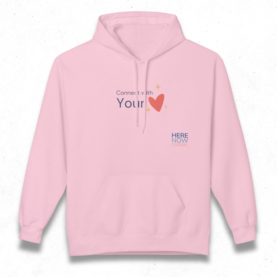Connect with Your Heart | Fleece Hoodie