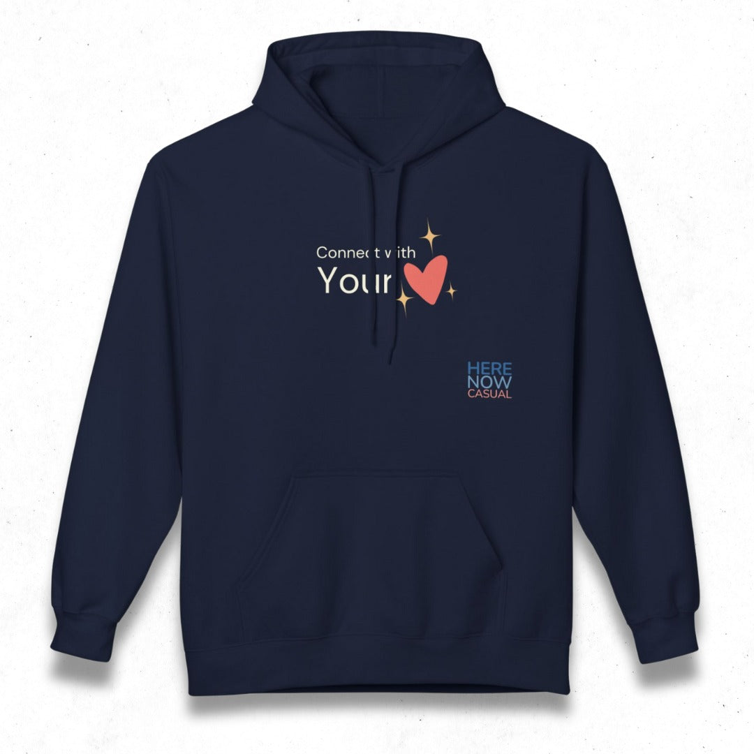 Connect with Your Heart | Fleece Hoodie