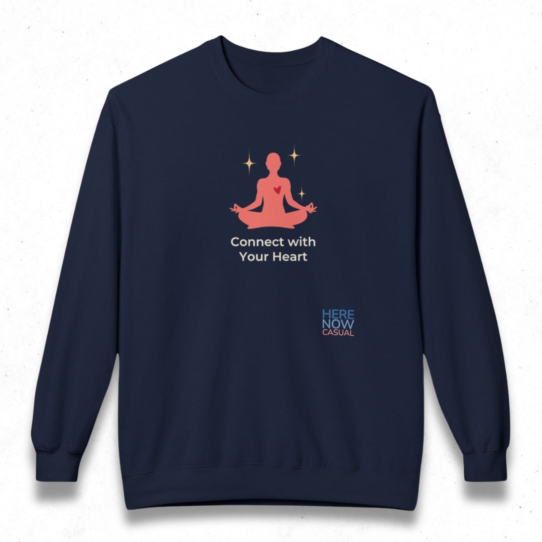 Connect with Your Heart | Fleece Sweatshirt