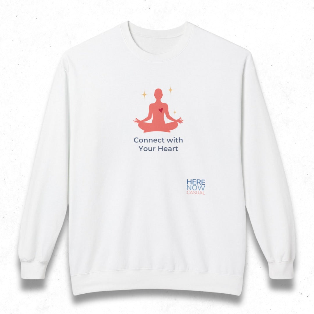 Connect with Your Heart | Fleece Sweatshirt