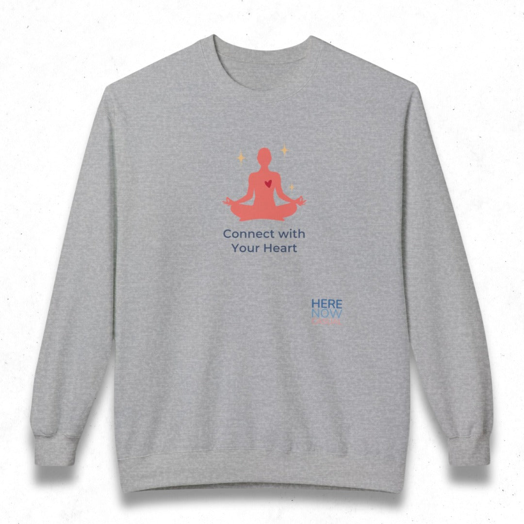Connect with Your Heart | Fleece Sweatshirt