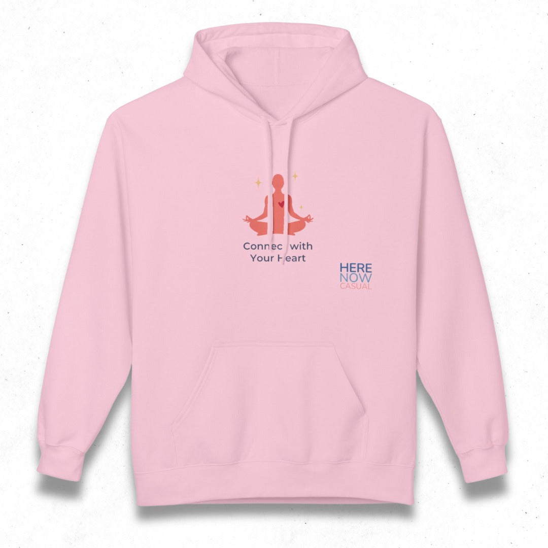 Connect with Your Heart | Fleece Hoodie