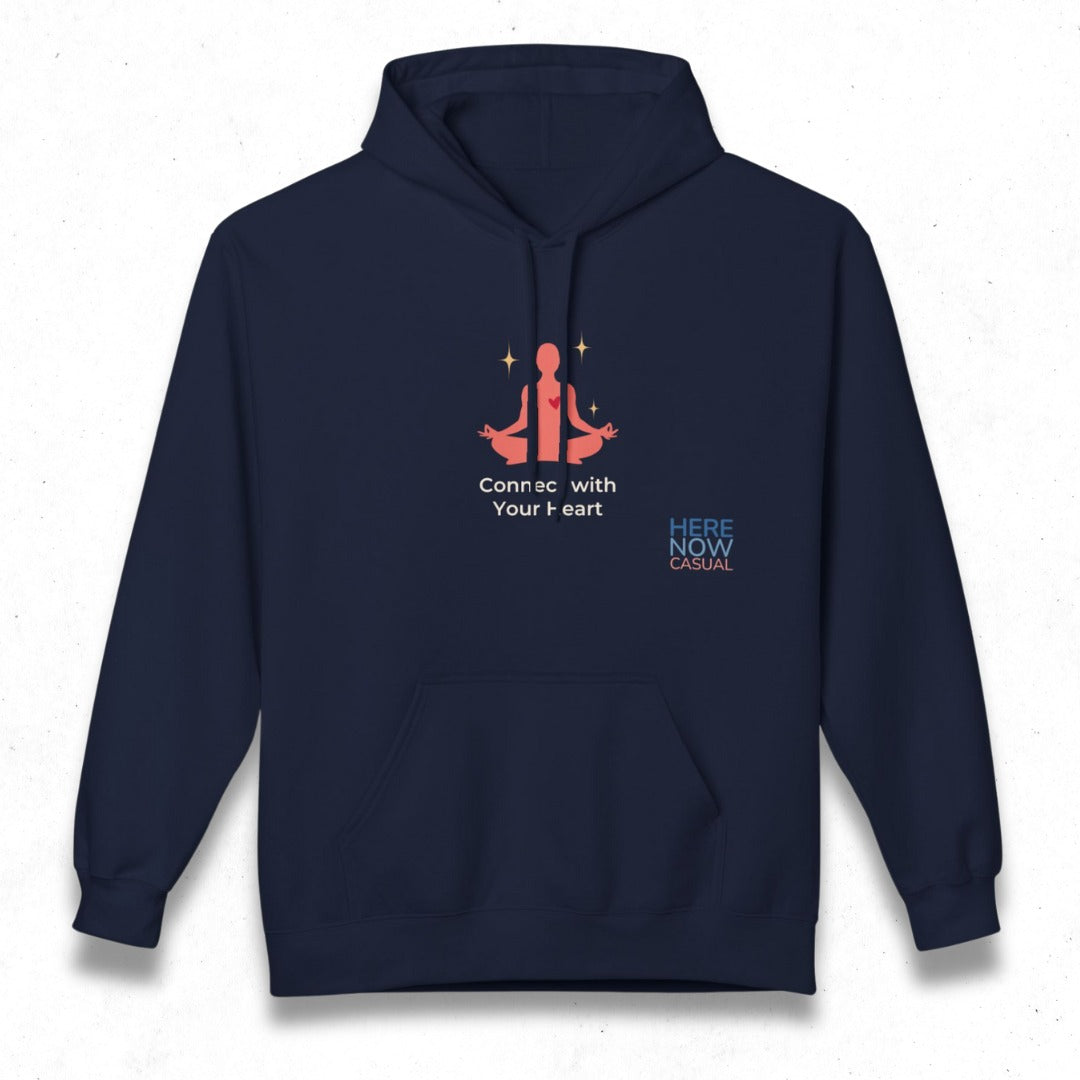 Connect with Your Heart | Fleece Hoodie