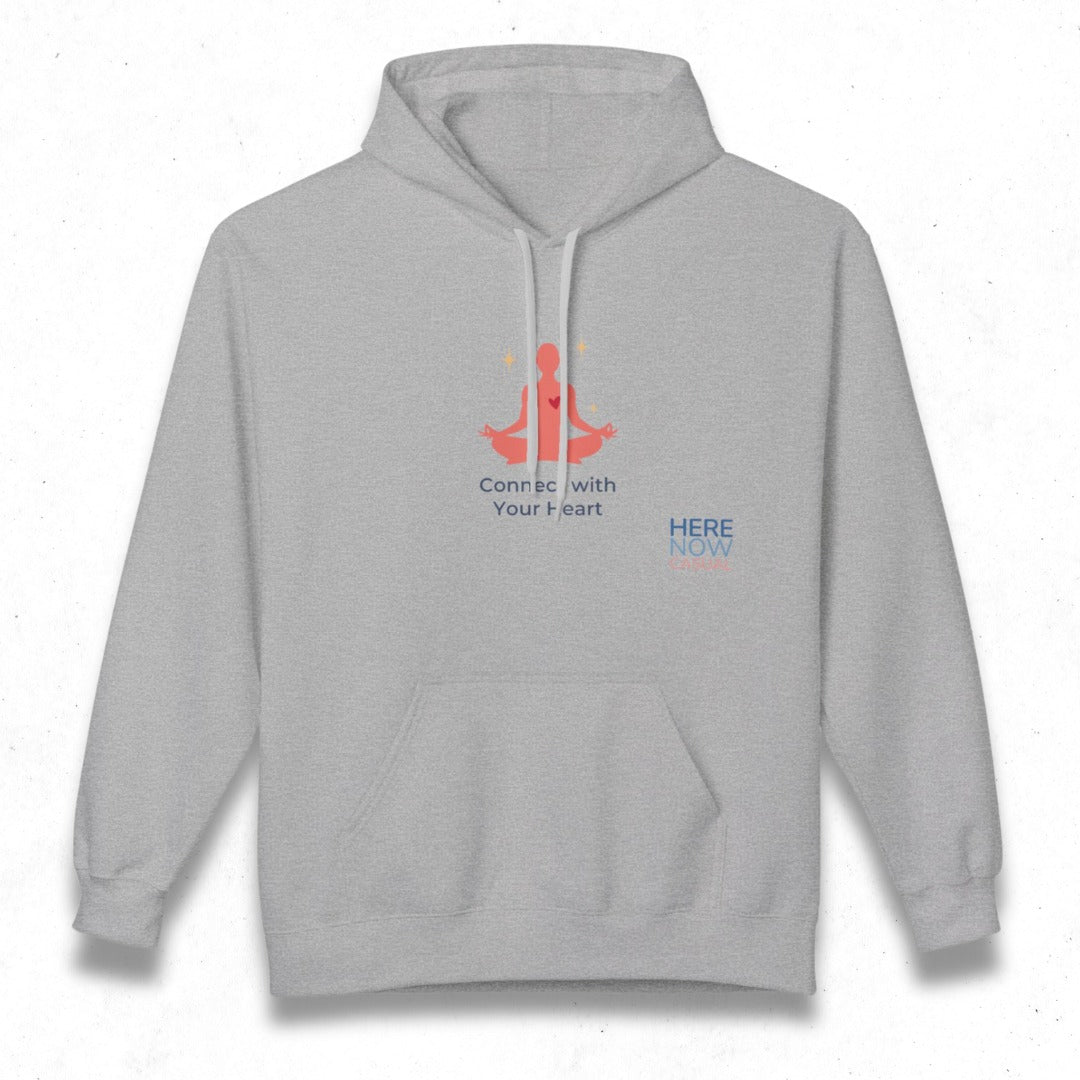 Connect with Your Heart | Fleece Hoodie