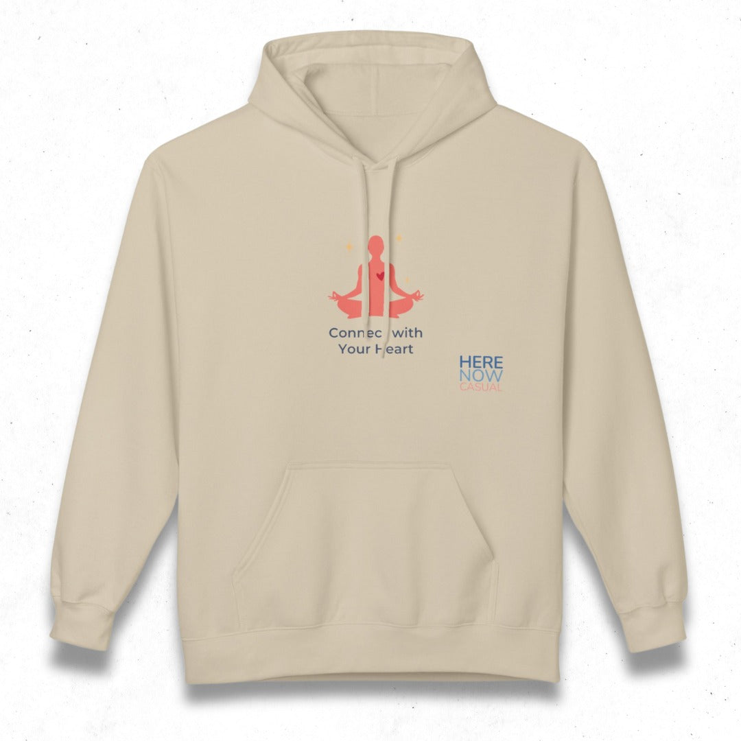 Connect with Your Heart | Fleece Hoodie