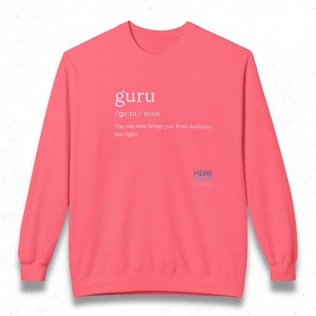 Definition of Guru | Fleece Sweatshirt
