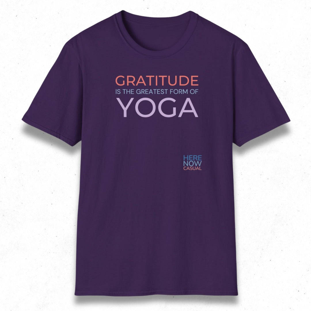 Gratitude is the Greatest Form of Yoga | T-Shirt