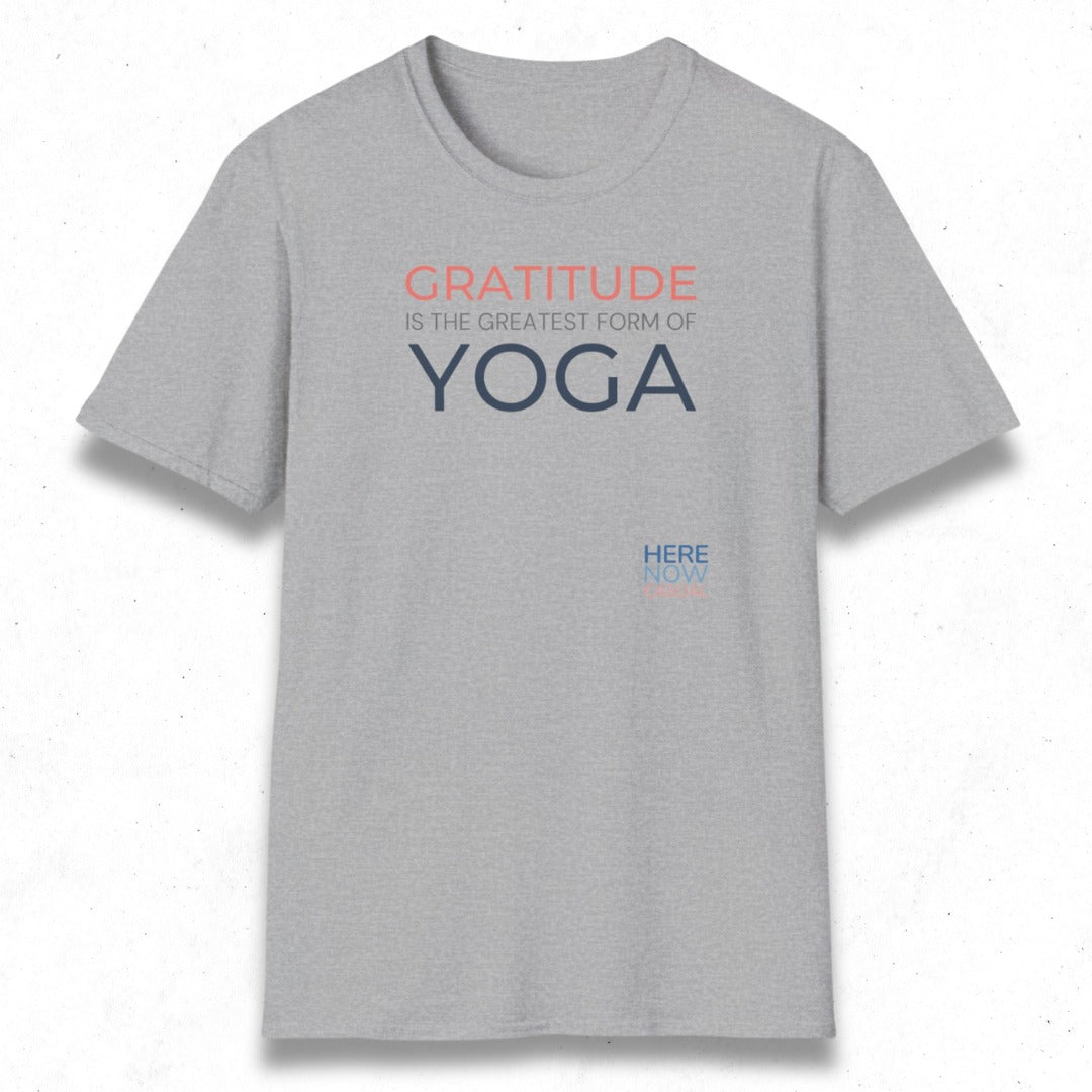 Gratitude is the Greatest Form of Yoga | T-Shirt