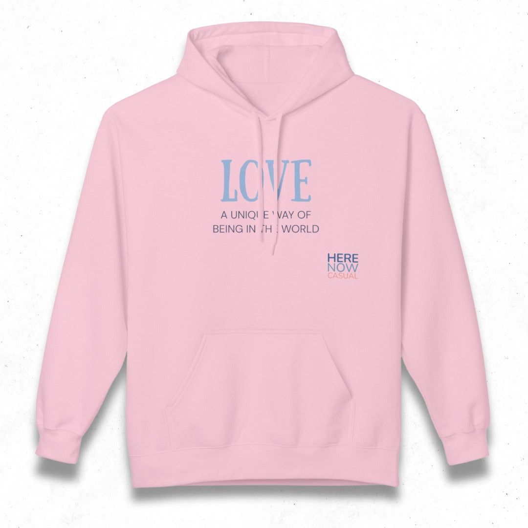 Love, a Unique Way of Being in the World | Fleece Hoodie