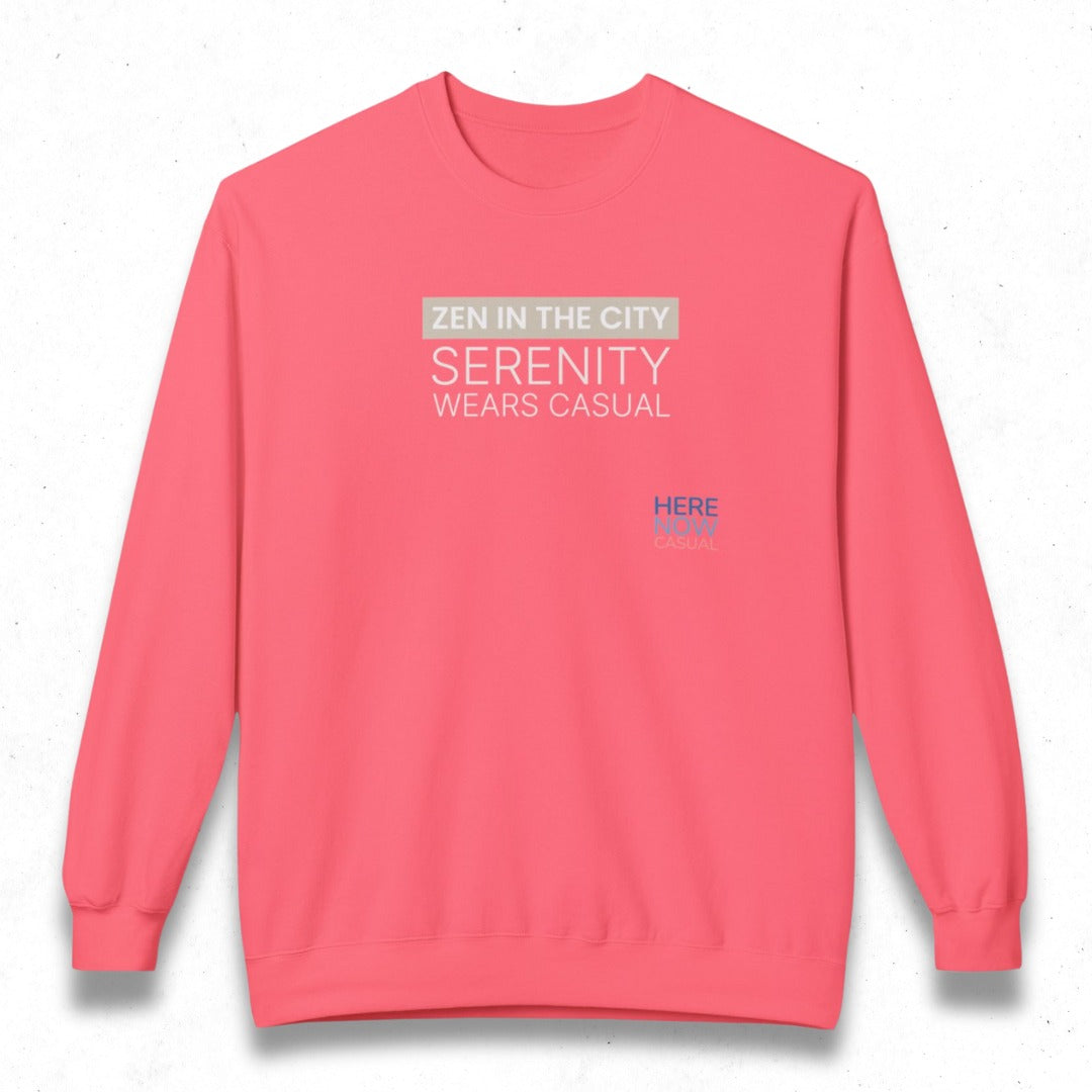 Zen in the City · Serenity Wears Casual | Fleece Sweatshirt