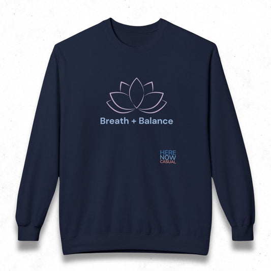 Breath + Balance | Fleece Sweatshirt