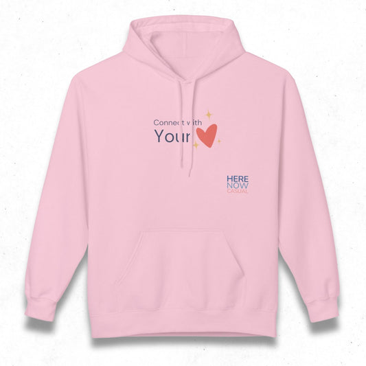 Connect with Your Heart | Fleece Hoodie