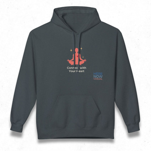 Connect with Your Heart | Fleece Hoodie