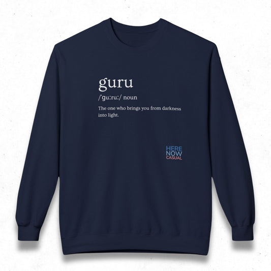 Definition of Guru | Fleece Sweatshirt