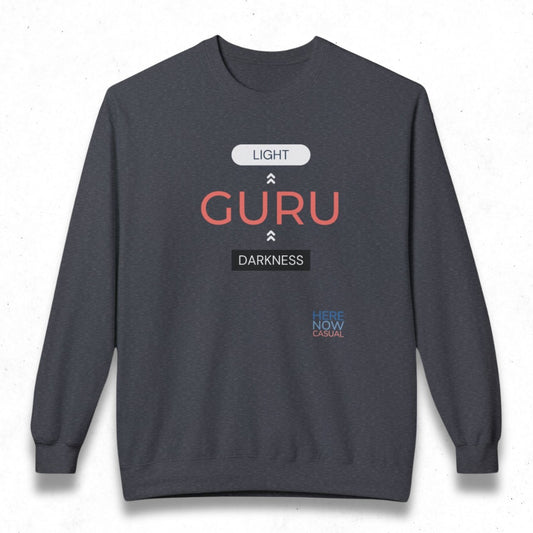 Guru from Darkness into Light | Fleece Sweatshirt