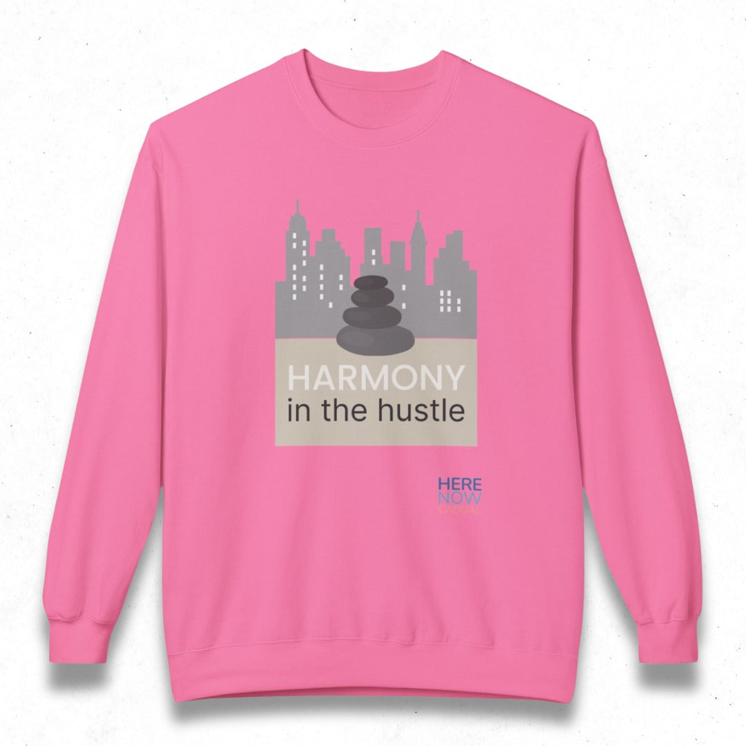 Harmony in the Hustle | Fleece Sweatshirt