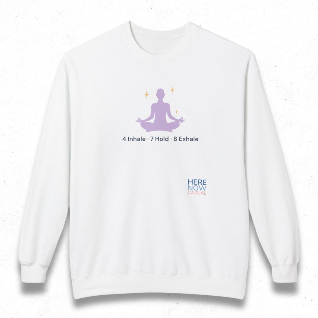 Inhale Hold Exhale | Fleece Sweatshirt