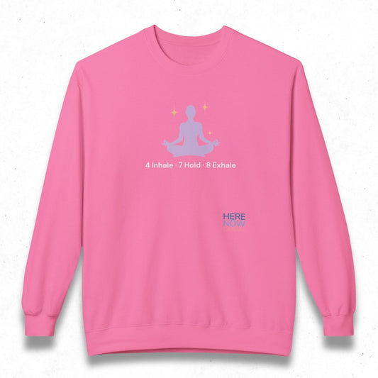 Inhale Hold Exhale | Fleece Sweatshirt