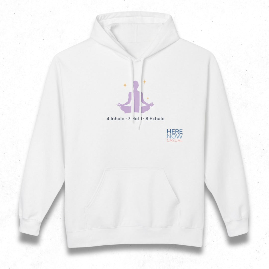 Inhale Hold Exhale | Fleece Hoodie