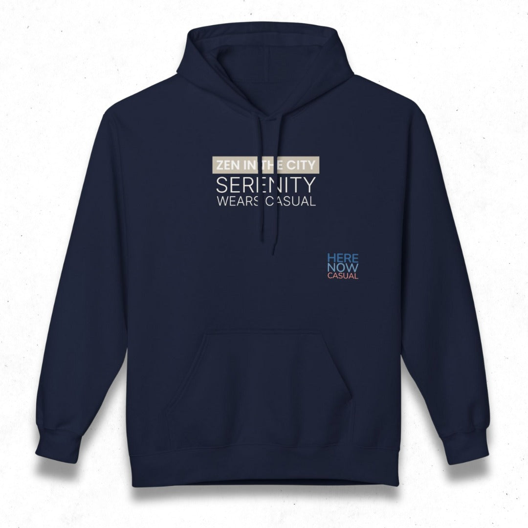 Zen in the City · Serenity Wears Casual | Fleece Hoodie