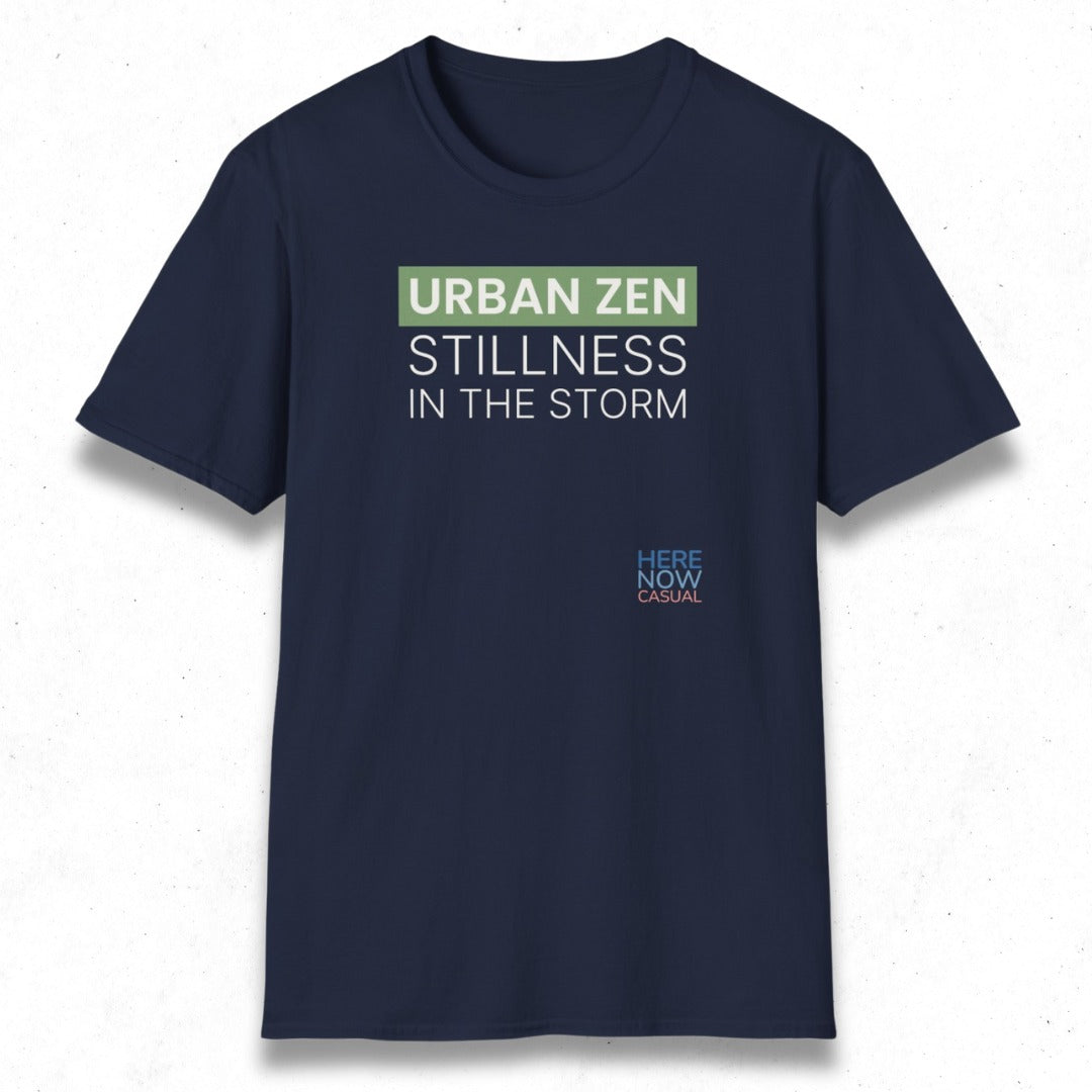 Urban Zen Stillness in the Storm | T-Shirt