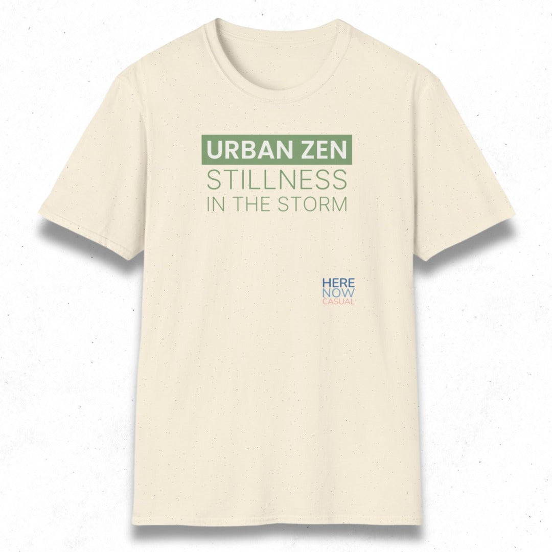 Urban Zen Stillness in the Storm | T-Shirt