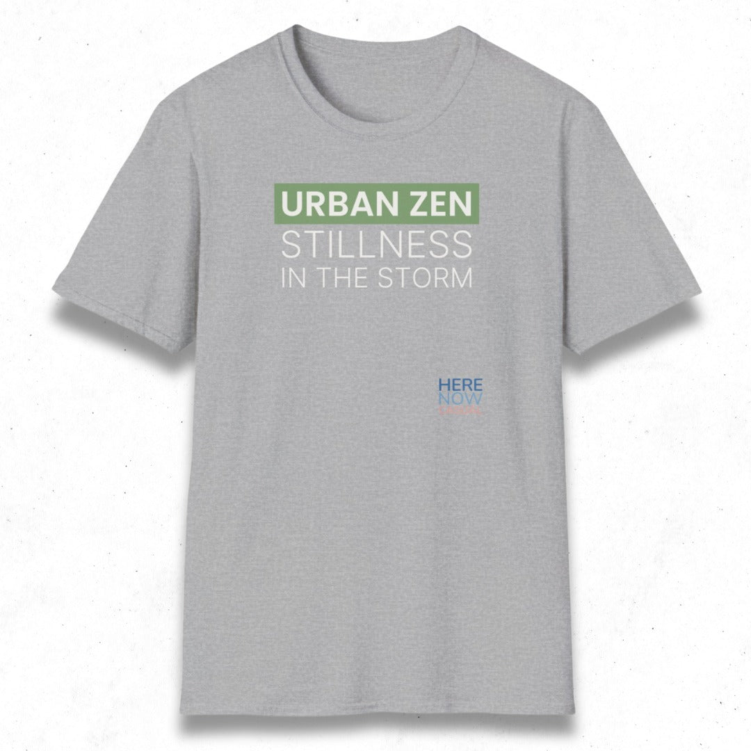 Urban Zen Stillness in the Storm | T-Shirt