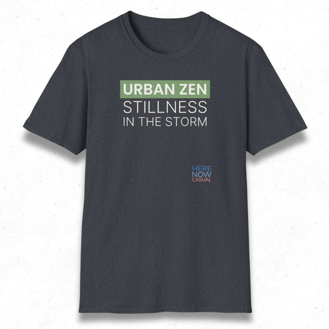 Urban Zen Stillness in the Storm | T-Shirt